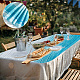 2Pcs 2 Style Gradient Summer Ocean Beach Burlap Table Runner(AJEW-DR0001-17)-6