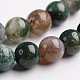 Round Natural Indian Agate Gemstone Bead Strands(G-J333-07-6mm)-1