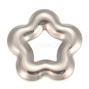 Stainless Steel Color Flower 304 Stainless Steel Linking Rings