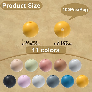 食品グレードの環境に優しいシリコーンビーズ(SIL-CJ0001-10)-2
