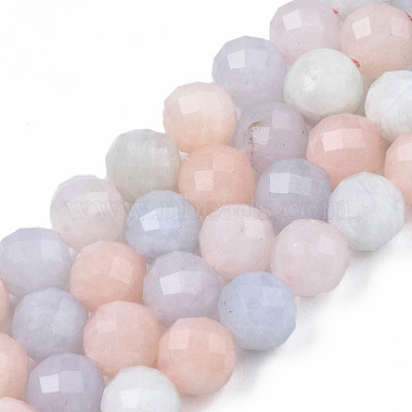 Round Morganite Beads