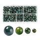 340Pcs 4 Styles Natural Moss Agate Beads(G-LS0001-41)-1