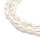 brins de perles de culture d'eau douce naturelles(PEAR-P062-01D-X)-4