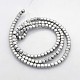 Electroplate Non-magnetic Synthetic Hematite Beads Strands(G-J212D-M)-2