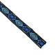 Ethnic Style Embroidery Polyester Ribbons(OCOR-WH0066-07A)-2
