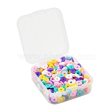 Handmade Polymer Clay Beads Strands(CLAY-YW0001-19E)-4
