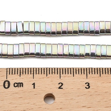 Electroplated Non-magnetic Synthetic Hematite Beads Strands(G-G089-A02-13)-4
