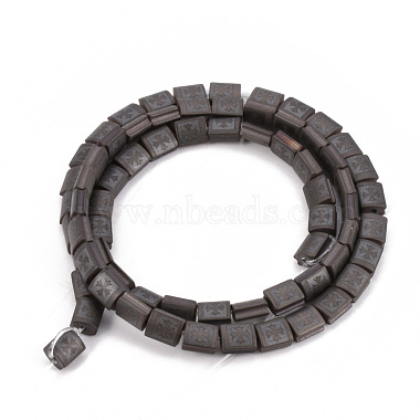 Electroplate Non-magnetic Synthetic Hematite Beads Strands(X-G-Q986-013E)-2