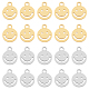 20Pcs 2 Colors 304 Stainless Steel Pendants(FIND-DC0004-97)-1