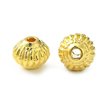 Tibetan Style Alloy Bicone Beads, Cadmium Free & Nickel Free & Lead Free, Golden, 8x6.5mm, Hole: 1.5mm, about 950pcs/1000g
