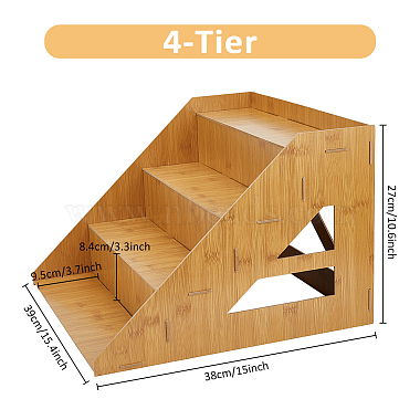 Trapezoid Wood Display Risers(ODIS-WH0038-104)-2