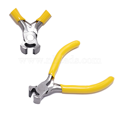 Yellow Carbon Steel End Cutting Pliers
