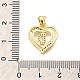 Placage de crémaillère en laiton micro pavé pendentifs en zircone cubique(KK-L226-101G-D)-3