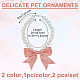 2 St&uuml;ck 2 Farben Glasperlenketten(NJEW-DR00005)-2