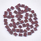 2-Hole Opaque Glass Seed Beads(SEED-S023-28C-04)-1