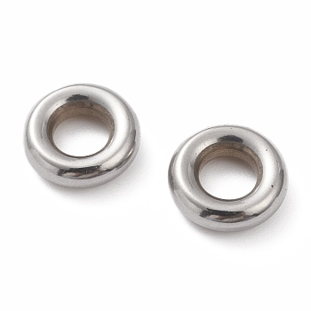 304 Stainless Steel Jump Rings, Round Ring, Stainless Steel Color, 13x4mm, Inner Diameter: 6mm