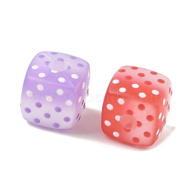Printed Acrylic European Beads(AC-CBA4EF4-07)-2
