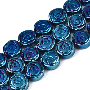 Flat Round Glass Beads