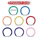 8Pcs 8 Colors Polymer Clay Heishi Surfer Stretch Bracelets Set(BJEW-SW00084)-7