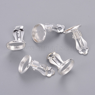 Silver Brass Earring Components