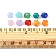 200 pièces 10 couleurs perles acryliques imitation pierres précieuses(OACR-FS0001-19)-5