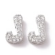 925 Sterling Silver Micro Pave Cubic Zirconia Beads(STER-Z005-15P-J)-1