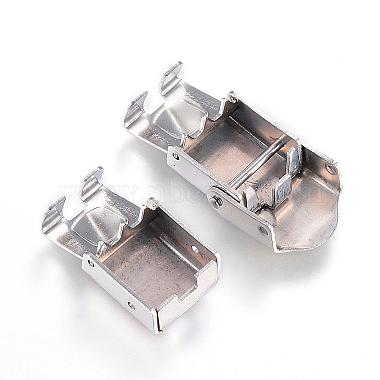 201 Stainless Steel Watch Band Clasps(STAS-D159-06)-2