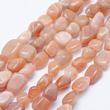7mm Nuggets Moonstone Beads