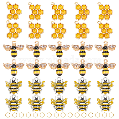 pendentifs en &eacute;mail en alliage(ENAM-PH0001-34)-1