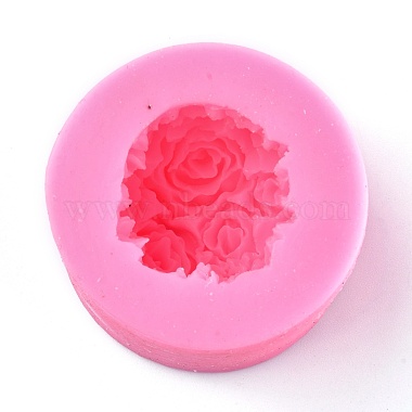 Valentine's Day 3D Rose Food Grade Silicone Cameo Molds(DIY-L020-49B)-2