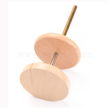 Вращающийся прядильщик деревянной пряжи(DIY-H146-02)-2