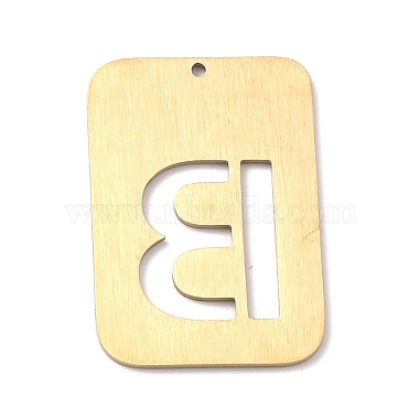 Ion Plating(IP) 304 Stainless Steel Pendants(STAS-K216-49B-G)-3