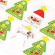 Christmas Tree Pattern DIY Label Paster Picture Stickers(AJEW-L053-09)-2