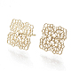 Brass Stud Earrings(KK-S345-276G)-1