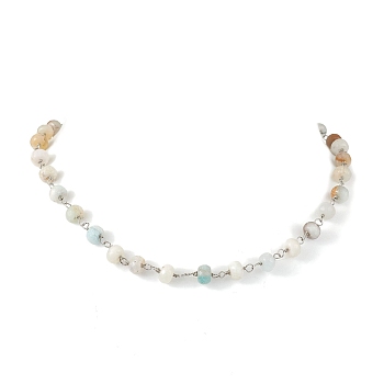 Natural Amazonite Necklaces for Women, 16.34 inch(41.5cm)