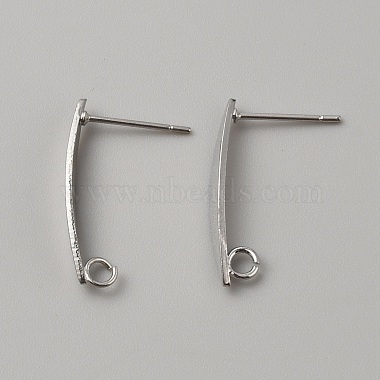 Brass Stud Earring Findings(FIND-WH0110-705)-1