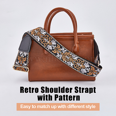 Bohemian Style Polyester Adjustable Webbing Bag Straps(FIND-WH0418-24KCG-01)-4