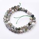 Natural Tree Agate Bead Strands(G-J376-11F-8mm)-2