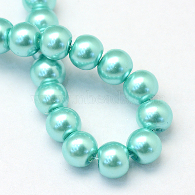 Chapelets de perle en verre peint de cuisson(X-HY-Q003-3mm-65)-4