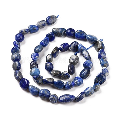 Chapelets de perles en lapis-lazuli naturel(G-F575-01F)-3
