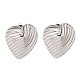 304 Stainless Steel Stud Earrings(EJEW-K268-09P)-1