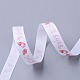 Baby Shower Ornaments Decorations Word Baby Girl Printed Polyester Grosgrain Ribbons(OCOR-S023-02)-3