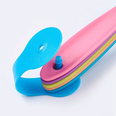 Colorful Plastic Measuring Spoons(TOOL-WH0048-06)-4