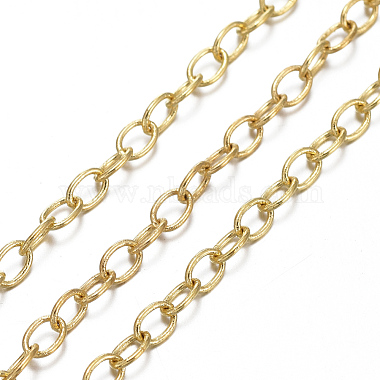 Brass Cable Chains(CHC024Y-G)-2
