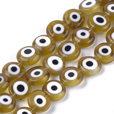Chapelets de perles vernissées manuelles(X-LAMP-S191-02C-07)-2