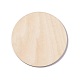 木彫りのカップマット(AJEW-P103-01L)-2