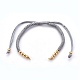 Nylon Cord Braided Bracelet Making(MAK-E665-06F)-1