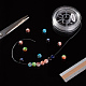 Cordon de cristal élastique japonais rond(EW-G008-01-0.8mm)-7