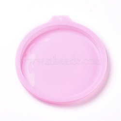 DIY Food Grade Silicone Molds, Cake Pan Molds, For DIY Chiffon Cake Bakeware, Flat Round, Random Single Color or Random Mixed Color, 6-Inch, 148mm Inner Diameter, 178x165x15mm, 4pcs/Set(AJEW-D040-16)