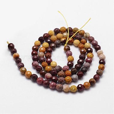 Natural Mookaite Beads Strands(G-D840-30-4mm)-2
